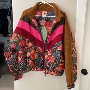 Farm Rio Sherpa coat